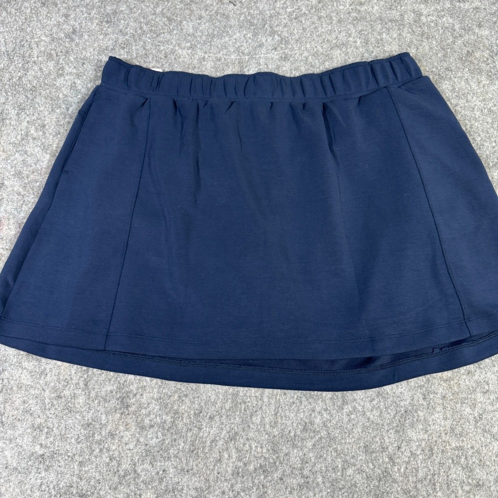 Mondetta Performance Luxury Navy Blue High Rise Walking Skort XXL NWT